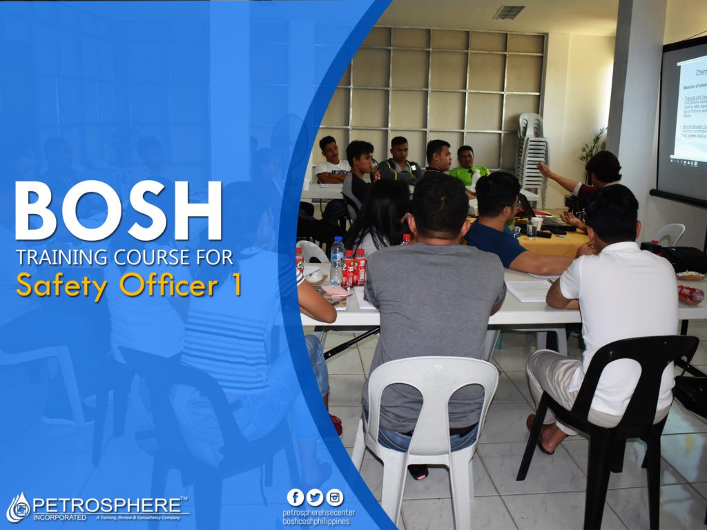 BOSH Training Course of Safety Officer 1 Cebu Health and Safety