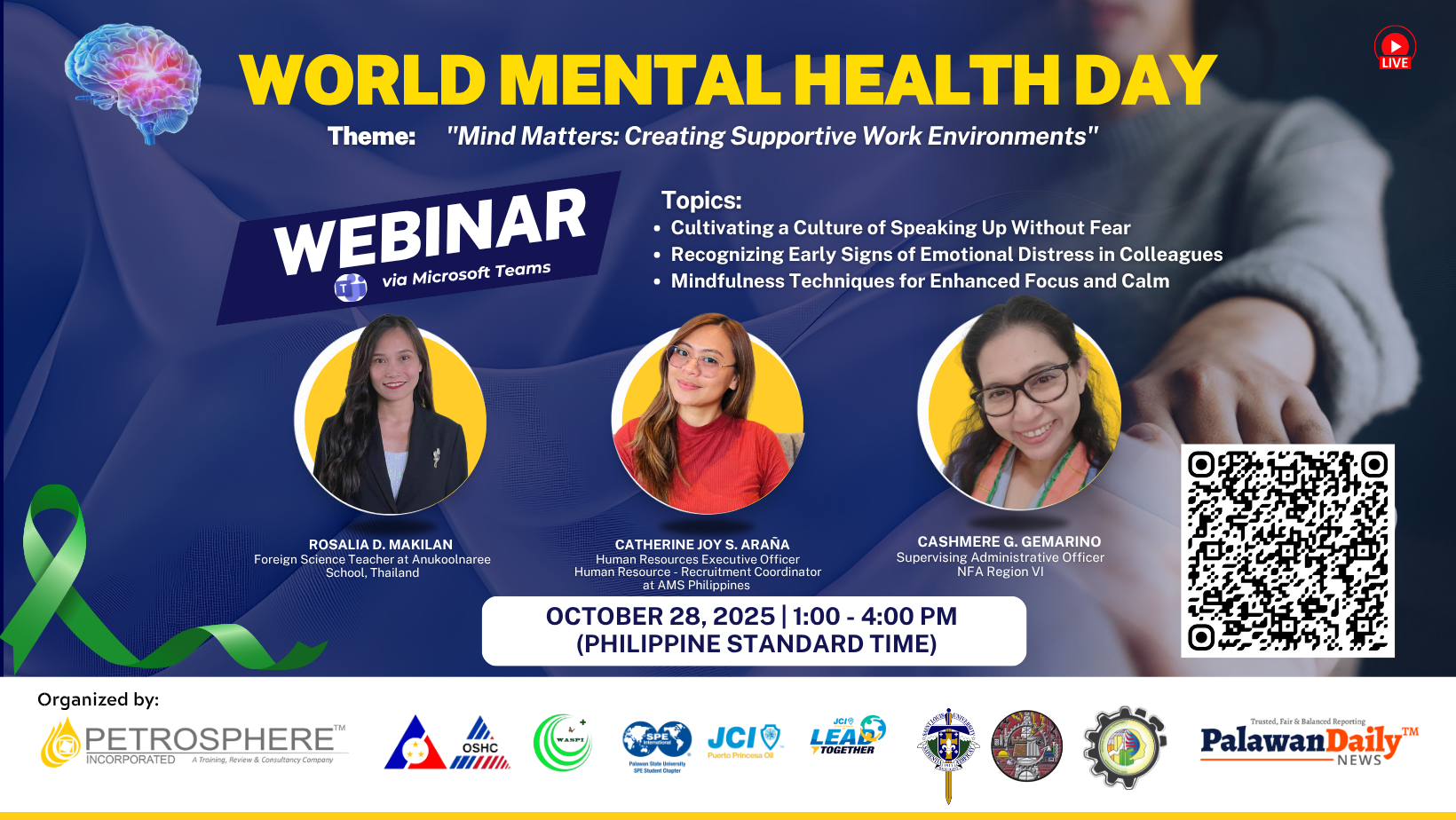 World Mental Health Day: Mind Matters – Creating Supportive Work ...